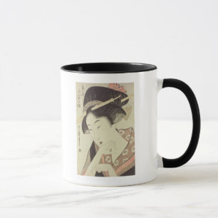 Sprengen Sie Porträt der Heldin Kioto des Itoya Tasse