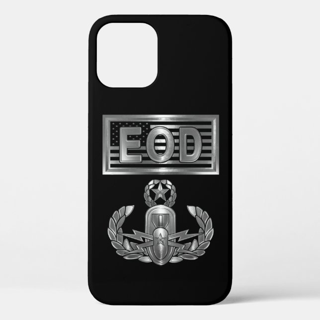 Sprengkörper-Entsorgung (EOD) und US-Flagge Case-Mate iPhone Hülle (Rückseite)