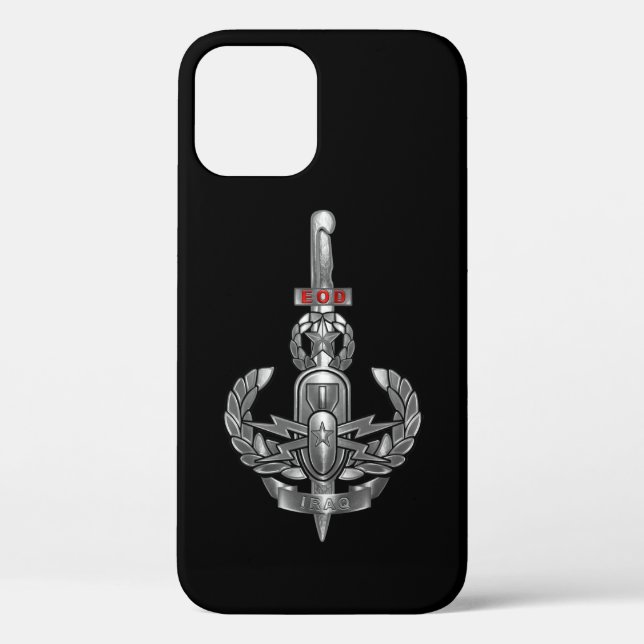 Sprengkörper-Entsorgung Irak-Veteran Case-Mate iPhone Hülle (Rückseite)
