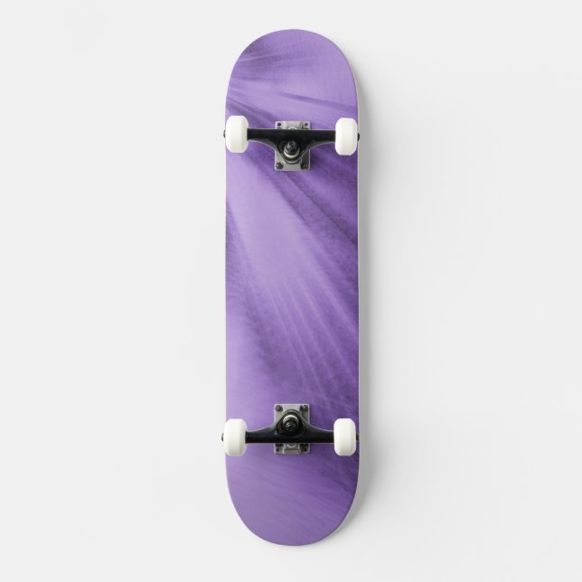 Sprenglavender Skateboard (Vorderseite)