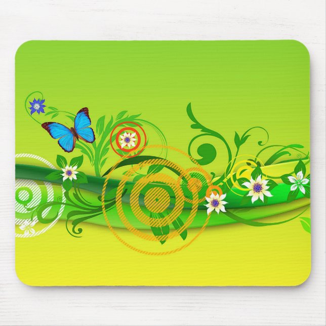 Sprengmaus Mousepad (Vorne)