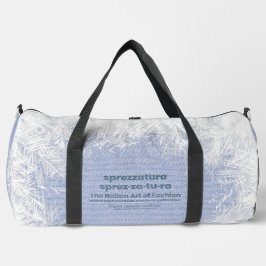 SPREZZATURA: DIE ITALIENISCHE MODEKUNST - DenimArt Duffle Bag