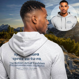 SPREZZATURA: DIE ITALIENISCHE MODEKUNST - DenimArt Hoodie