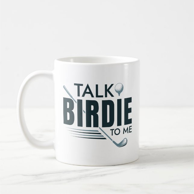 Sprich Birdie mit mir Kaffeetasse (Links)