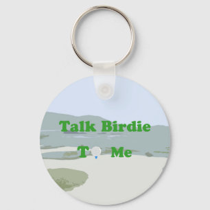 Sprich Birdie mit mir Schlüsselanhänger