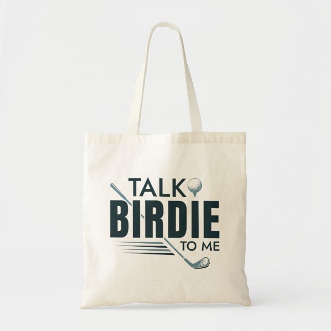 Sprich Birdie mit mir Tragetasche (Vorne)