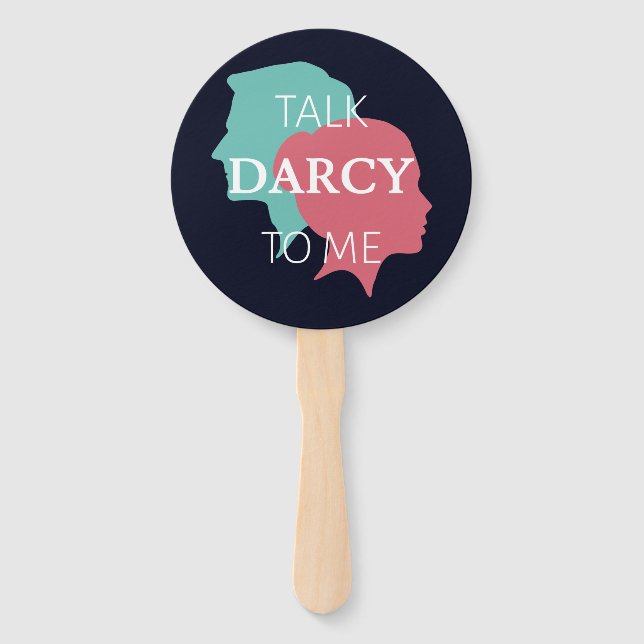Sprich Darcy mit mir IV Fächer (Vorderseite)