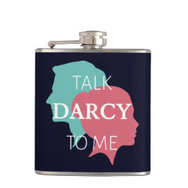 Sprich Darcy mit mir IV Flachmann