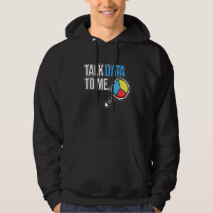Sprich Daten Mit Mir Informatiker Datenanalyst Gr Hoodie