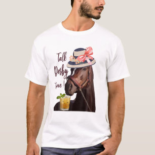 Sprich Derby mit Me-Mint Juleps-Derby Pferderennen T-Shirt