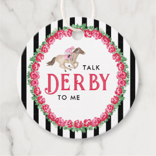 Sprich Derby mit mir Race Derby Brautparty Geschenkanhänger