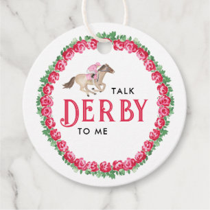 Sprich Derby mit mir Race Derby Brautparty Geschenkanhänger