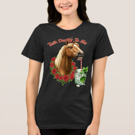 Sprich Derby Mit Mir T-Shirt Tri-Blend Shirt