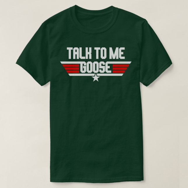 Sprich mit mir Gans T-Shirt (Design vorne)