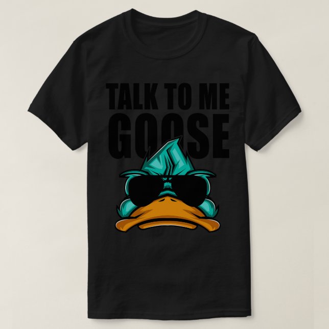 Sprich mit mir Gans T-Shirt (Design vorne)