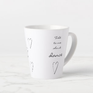 Sprich mit mir über Tanz! Schöne Tasse für Tän