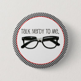 Sprich Nerdy mit mir Button