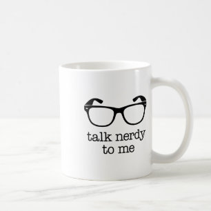 Sprich Nerdy mit mir Kaffeetasse