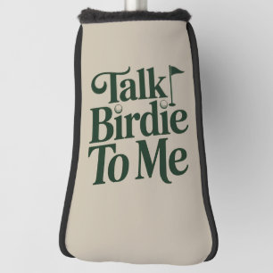 Sprich Vögelchen zu mir Golf Lustig Mädchen Golf L Headcover