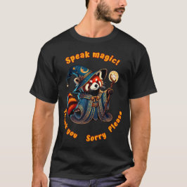 Sprich Zauberei! Entschuldigen Sie bitte. Red Pand T-Shirt
