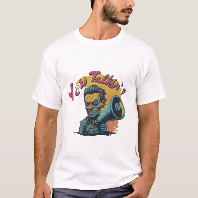 Sprichst du mit mir? T-Shirt (Vorderseite)