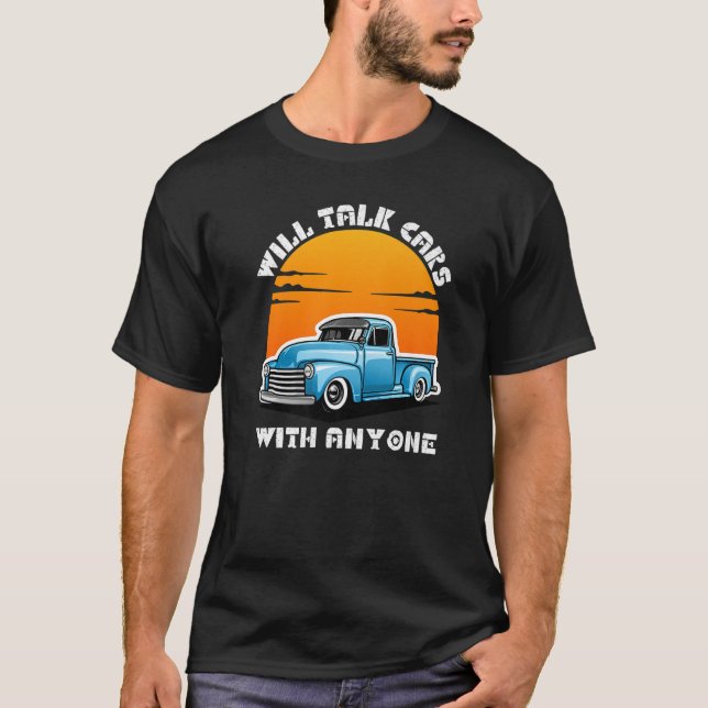 spricht mit jedem Auto über Autos 3 T-Shirt (Vorderseite)