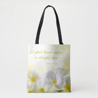 Sprichwort-15:13 % pipe% des Bibel-Vers-| gelbes Tasche