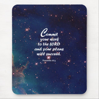 Sprichwort-16:3 Mousepad