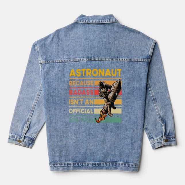 SPRICHWORT 1 JEANSJACKE (Rückseite)