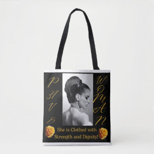 Sprichwort 31 Schwarz-Gelb-Tasche Tasche