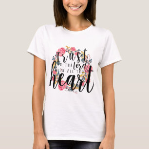 Sprichwort-3:5 - Vertrauen 6 im LORD T-Shirt