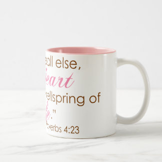 Sprichwort-4:23 Zweifarbige Tasse