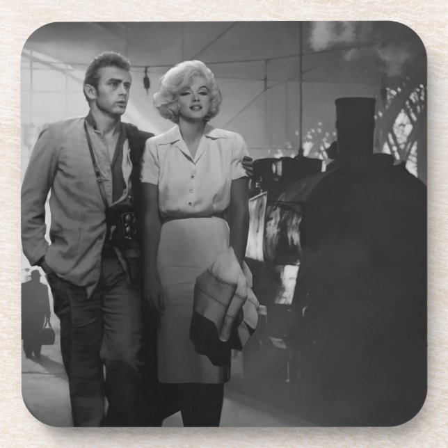 Sprichwort-Abschied Getränkeuntersetzer (Vorderseite)