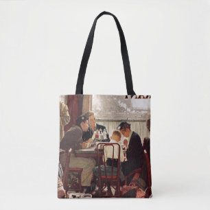 Sprichwort-Anmut durch Norman Rockwell Tasche