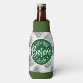 Sprichwort für Bachelor-Hochzeit Flaschenkühler