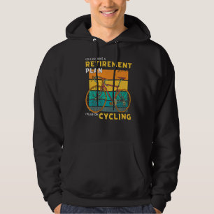 Sprichwort für Fahrradfahrer MTB BMX für Männer un Hoodie