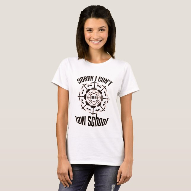 Sprichwort für Jurastudenten T-Shirt (Vorne ganz)