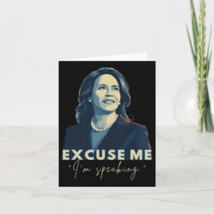 Sprichwort Harris 2024 Kamala Harris für Präsident Karte