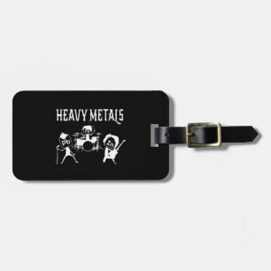 Sprichwort Heavy Metals Rocks Chemistry Gift Gepäckanhänger