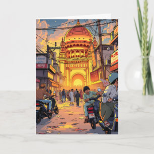 Sprichwort Hello aus Indien   Kolkata Karte