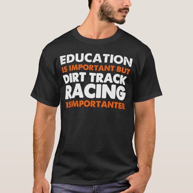 Sprichwort-Sprint-Racing-Raci T-Shirt (Vorderseite)