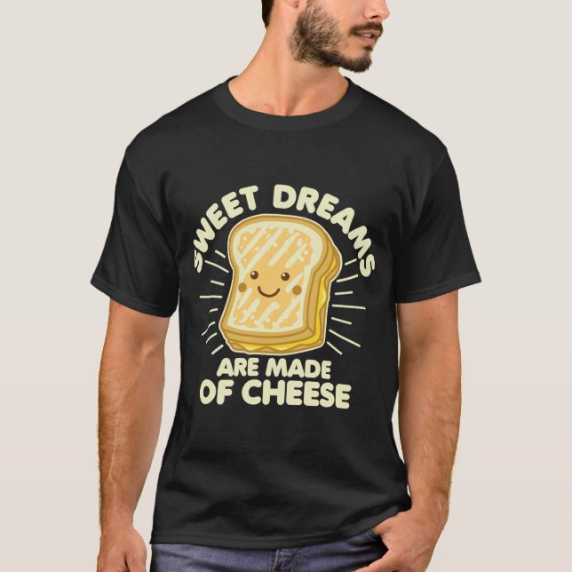 Sprichwort "Sweet Dreams Graphic W" Spaß gegrillte T-Shirt (Vorderseite)
