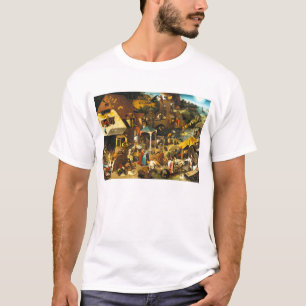 Sprichwort-T - Shirt Pieter Bruegel Netherlandish