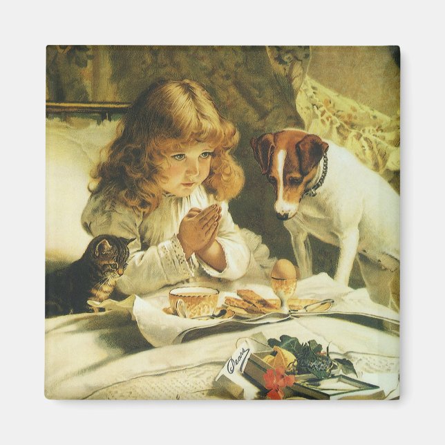 Sprichwort Unsere Gebete, Suspense Charles Burton  Magnet (Vorne)