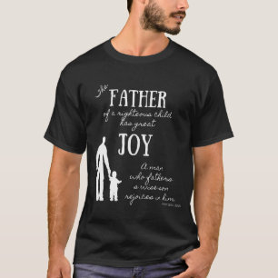 Sprichwörter 23:24 Bibelverse für Christliche Väte T-Shirt
