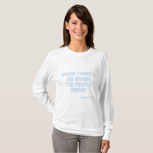 Sprichwörter 29:18 Bibelverse KJV Zitat Frauen's T-Shirt