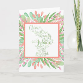 Sprichwörter 31:30 Karte