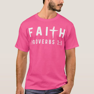 Sprichwörter 35 3 5 Glaube Gott Jesus Religious Ch T-Shirt