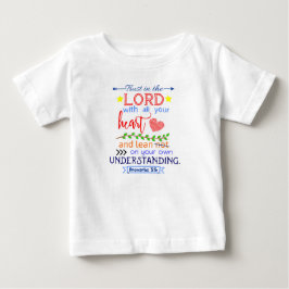 Sprichwörter 3:5 Baby Dress T-shirt
