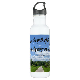 Sprichwörter 4:26 edelstahlflasche